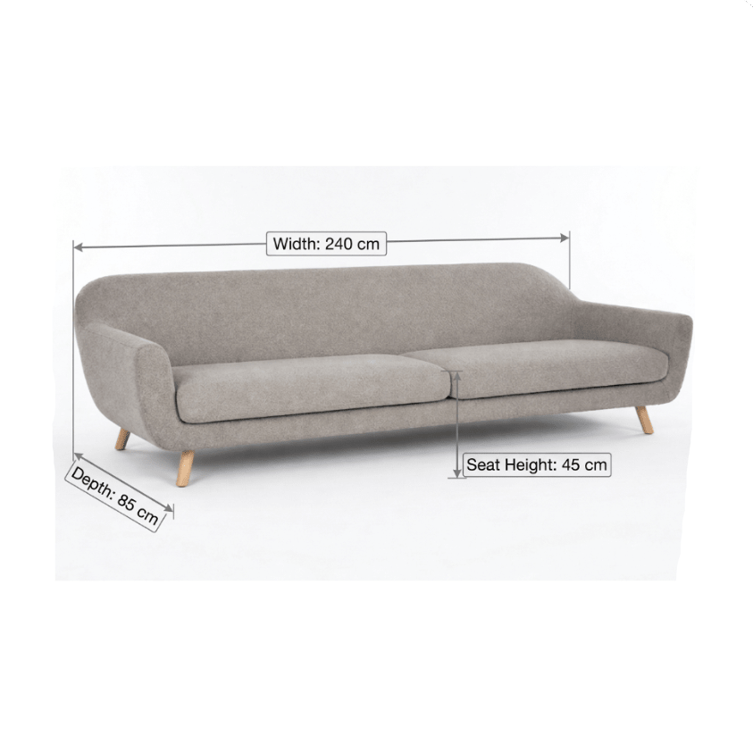 Ash sofa 3 seater - Stanza EG