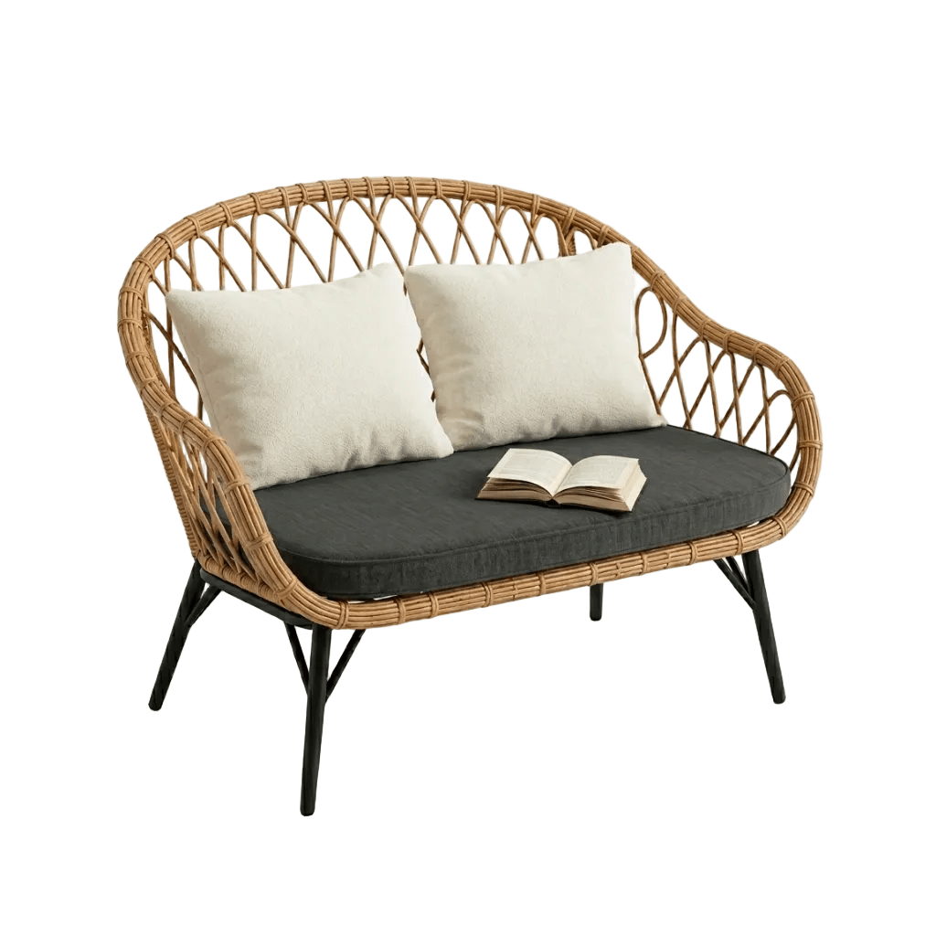 Ratan sofa 2 seater - Stanza EG