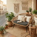 Ratan sofa 2 seater - Stanza EG