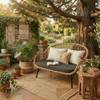 Ratan sofa 2 seater - Stanza EG